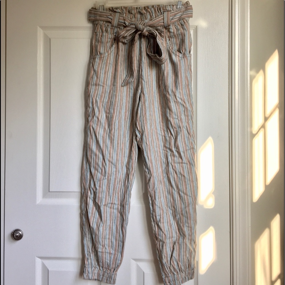 NWT American Eagle striped colorful beachy pants